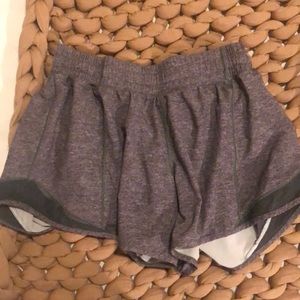 Lululemon shorts, grey.